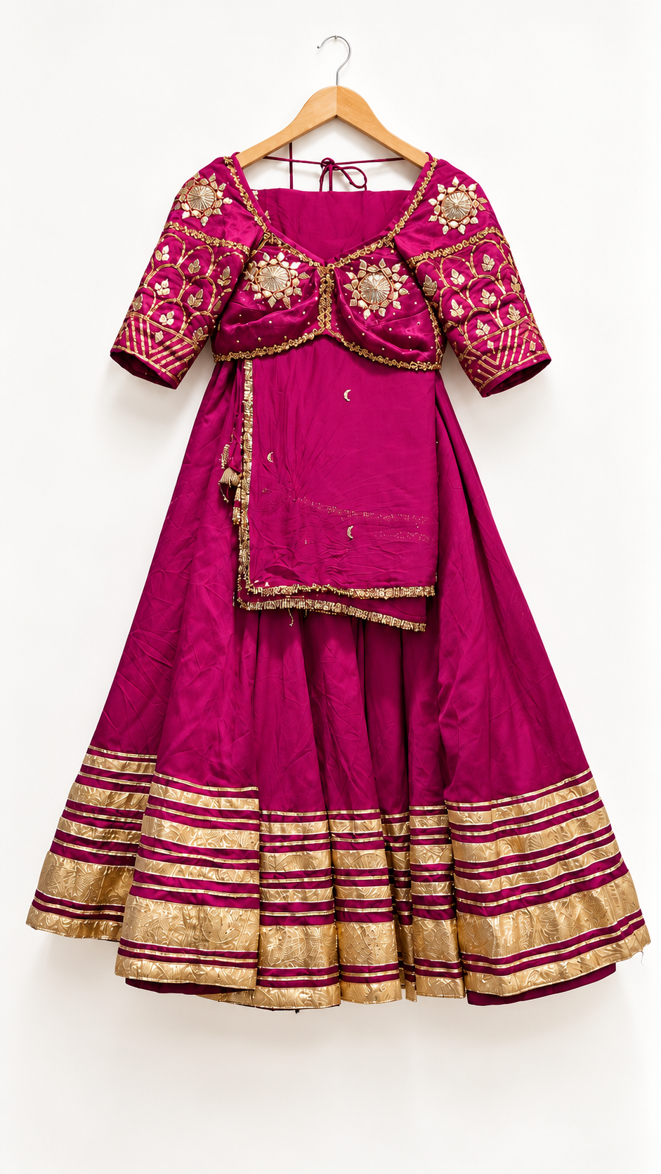 Rani Pink Choli Set
